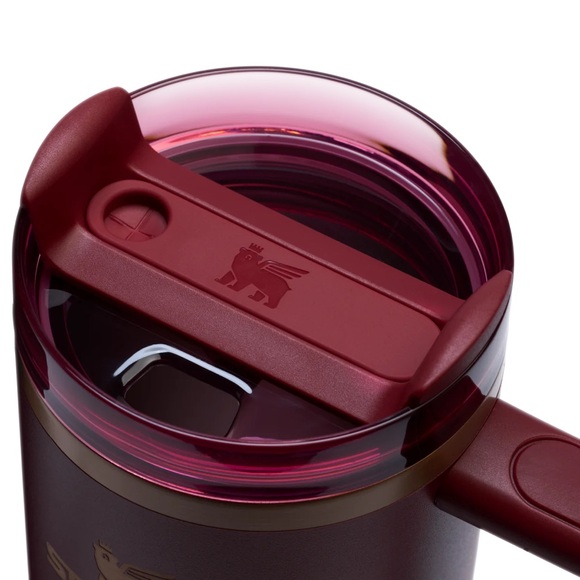 🎉LAST CHANCE🎉Stanley Quencher H20 Flowstate Tumbler 30oz Glided Pomegranate - Picture 9 of 15